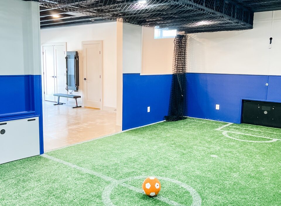 basement soccer